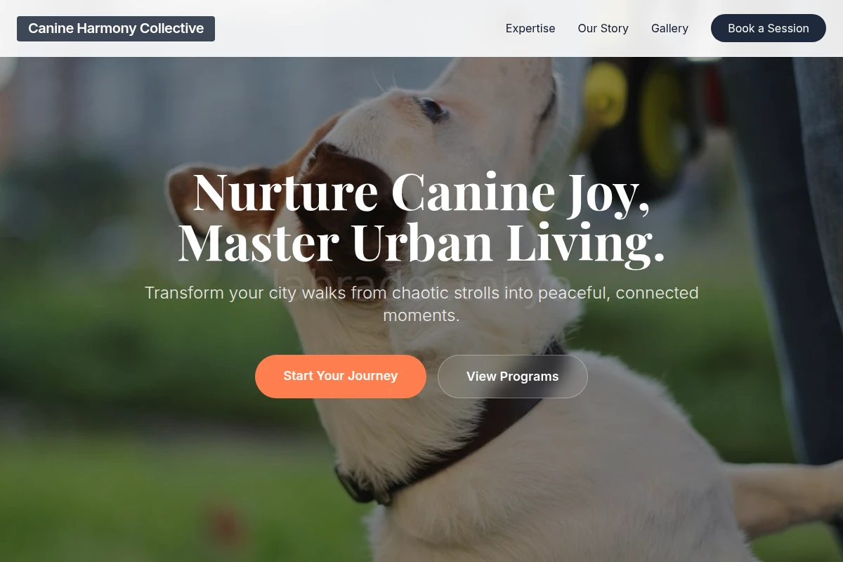 Urban Dog Training