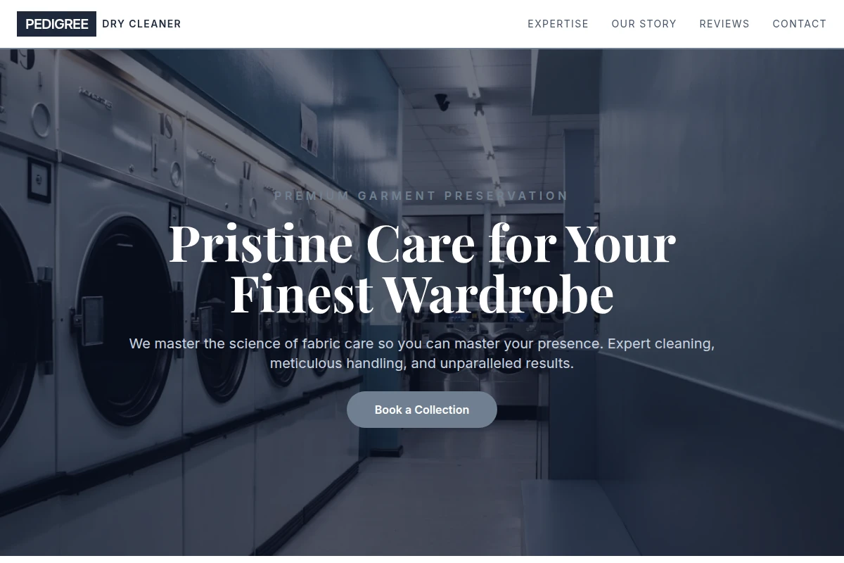 Pedigree Dry Cleaner